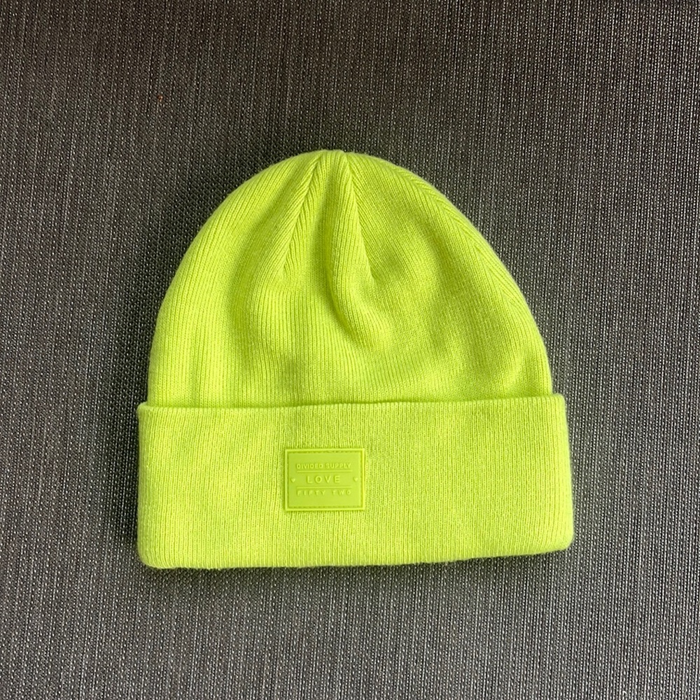 neon beanie